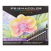���� 12 ������������ ���������� Prismacolor Pastel