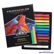 ���� ���������� �������� 12 �� (NuPastel Color Sticks)